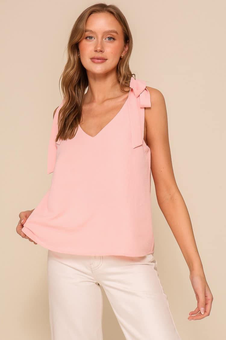 Self-Tie Airflow Cami Top