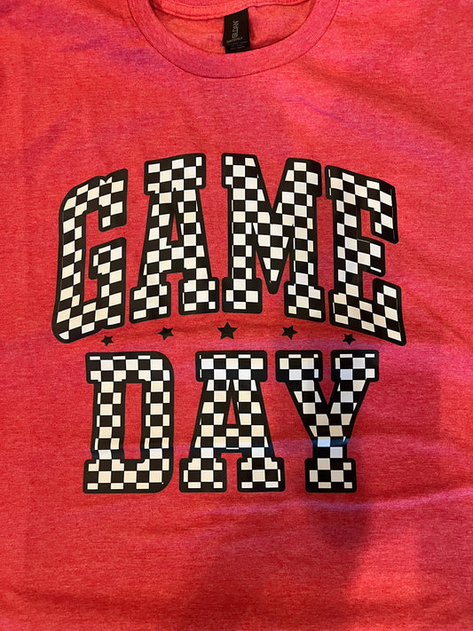 Game Day Checkered Tee