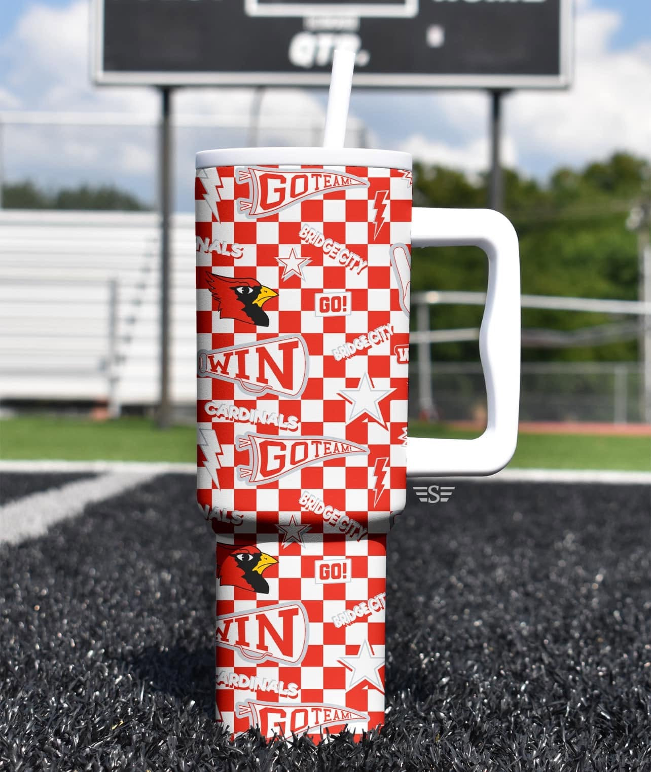 Custom Bridge City Cardinal Tumbler