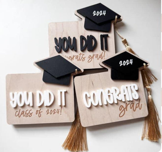 Graduation Gift Card Holders